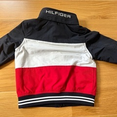 新品タグ付‼️トミー　キッズ　TOMY HILFIGER ストライプ　ジャケット 18mの画像