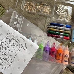 クリスマス　ステンドガラスデコ　コストコの画像