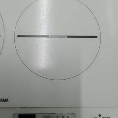 【祇園店】美品！台座付きIH2口コンロ　アイリスオーヤマ 2022年製の画像