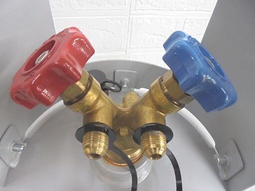 数回使用しただけ アサダ 3/8" フロン回収再生ボンベ 24L フロートセンサ付き R410A/R32/R463AJ 冷媒回収 ASADA 札幌市 白石店