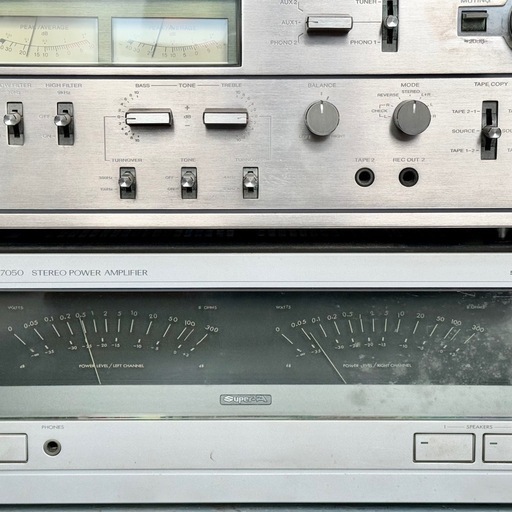 Victor「Laboratory・M-7050」ステレオパワーアンプ