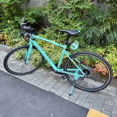 
Bianchi クロスバイク(Csports)チェレステカラー...
