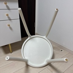 フランフラン　エルドラドコスメデスク＆リボンチェアセットの画像