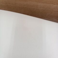 リユースのサカイ栃木店★ジモティ割あり★  椅子 ホワイト W47×D56×H102 クリーニング済み TC10381の画像