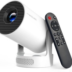 未使用品✨プロジェクター 家庭用 4K【360°HIFI立体スピーカー・APP利用可能】の画像