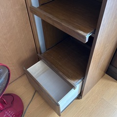 木製レンジ台の画像