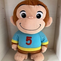 おさるのジョージぬいぐるみセットの画像