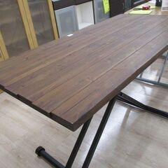 ジモティー割引🏷️【ジャングルジャングル岸和田和泉インター店】折りたたみ木製テーブル 和泉市 堺市 岸和田市 泉大津市 高石市 泉北郡熊取町の画像