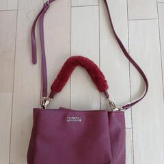 ショルダー、ハンド2way バック美品の画像
