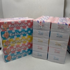 在庫ラスト！合計15箱 3パック（1パック 5箱入 200組）あぶぶabubu ふんわりやわらか ボックスティッシュ 箱ティッシュ　ココカラファインの画像