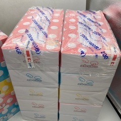 在庫ラスト！合計15箱 3パック（1パック 5箱入 200組）あぶぶabubu ふんわりやわらか ボックスティッシュ 箱ティッシュ　ココカラファインの画像