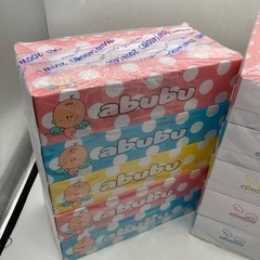 在庫ラスト！合計15箱 3パック（1パック 5箱入 200組）あぶぶabubu ふんわりやわらか ボックスティッシュ 箱ティッシュ　ココカラファインの画像