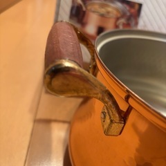 銅製両手鍋の画像
