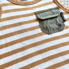petit main 90 ノースリーブ ボーダーの画像
