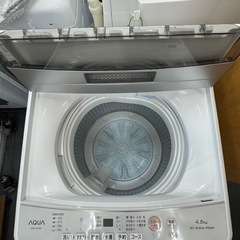 未使用 洗濯機 AQUA 2024年 4.5K の画像