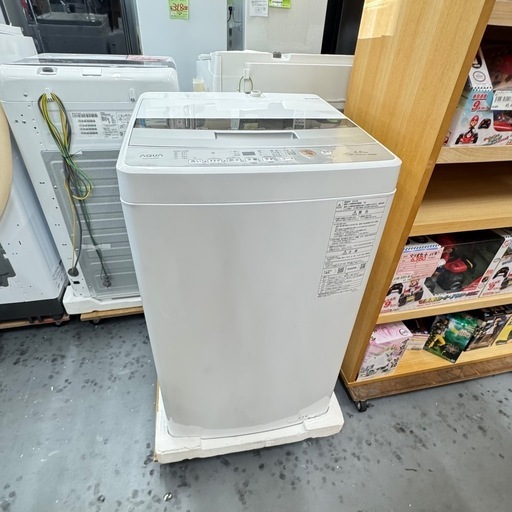 未使用 洗濯機 AQUA 2024年 4.5K