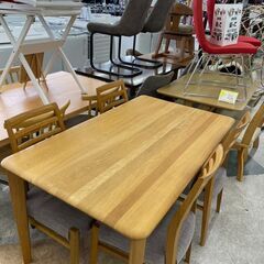 💺大塚家具/５点ダイニングセット/木製/No3310💺の画像