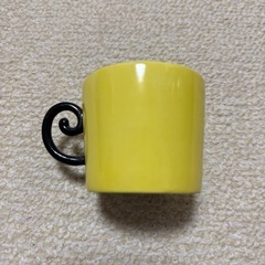 新品未使用　かわいい　クロネコ　マグカップの画像