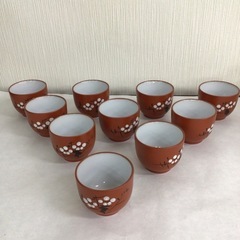 常滑焼　湯呑み10点セットの画像
