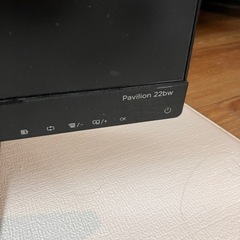 HP 21.5インチ PCモニター　Pavillion 22bwの画像