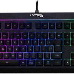 【日本語配列】HyperX Alloy Core RGB ゲーミングキーボード ゲーマー向け LEDバックライト 耐水性 2年保証 HX-KB5ME2-JP ( 4P4F5AJ#ABJ )の画像