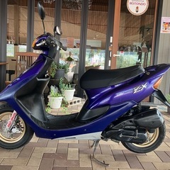 規制前　7.2馬力　HONDA Dio ZX AF35 機関良好　フロントタイヤ新品　強化ドライブベルト　ハイスピードプーリー装着　ブレーキオイル交換の画像