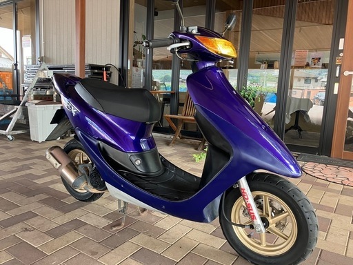 規制前　7.2馬力　HONDA Dio ZX AF35 機関良好　フロントタイヤ新品　強化ドライブベルト　ハイスピードプーリー装着　ブレーキオイル交換