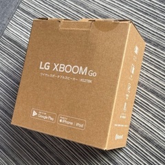 LG XBOOMスピーカーgo ワイヤレスポータブルスピーカーの画像