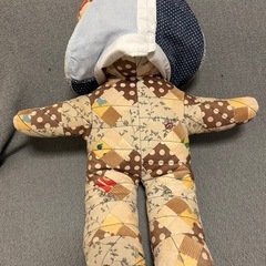 パッチワーク　手芸　ぬいぐるみ　くまの画像