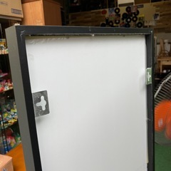 姿見　ミラー　壁掛け鏡　壁掛けミラー　黒　ブラック　シンプル　オシャレ家具　インテリア【横40奥5.1高150】の画像