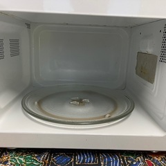 単機能レトロ調　電子レンジ　の画像