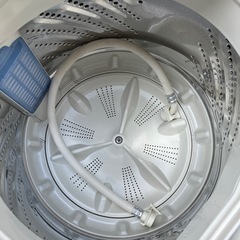 【Panasonic/5kg】パナソニック　洗濯機白　ホワイト　家電【動作ok】の画像