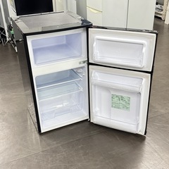 A1557🌟激安‼️2019年製IRIS OHYAMA冷蔵庫NRSD-8A-B🌟の画像