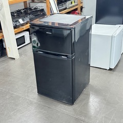 A1557🌟激安‼️2019年製IRIS OHYAMA冷蔵庫NRSD-8A-B🌟の画像