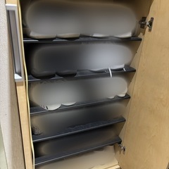 【右側はお譲り先決まりました】靴箱２つの画像