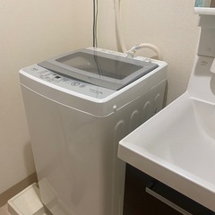 【受付終了】アクアの洗濯機の画像
