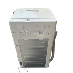 【ジ0825-17】 1人暮らしの方にも使いやすい‼️無印良品 全自動電気洗濯機 MJ-W50A 5kg 2022製の画像