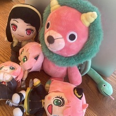 SPY×FAMILY ぬいぐるみ４点の画像