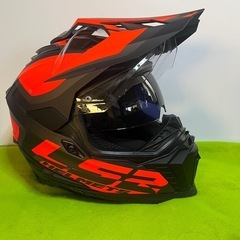 バイクヘルメットLS2 size:XXL KTM⁈アドベンチャーの画像
