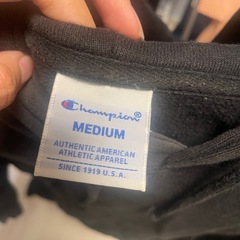チャンピオン　Champion 　パーカー　黒　の画像