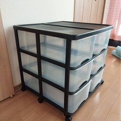 衣装ケース　引き出し収納の画像