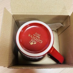 【引取限定】マグカップ GODIVA 新品未使用の画像