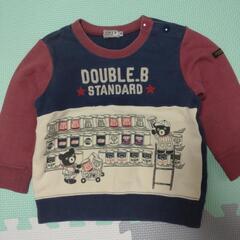 子供服かわいいトレーナー(サイズ90)２点の画像