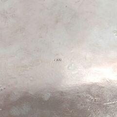IAN アンティークトレー シルバー プレート 皿 直径：約25cm 雑貨 ヴィンテージ silver 札幌市 中央区 南12条の画像