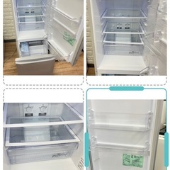 配送設置0円で🆗👌冷蔵庫&洗濯機分解洗浄済み✨✨電子レンジ‼️の画像