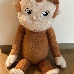 おさるのジョージ２体セット　の画像