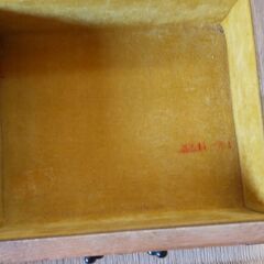 卓上小物入れ木製引き出しの画像