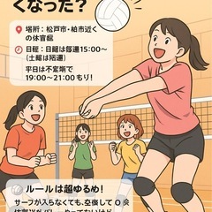 【最近ハイキュー見て…ちょっとバレーやってみたくなった？】