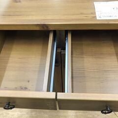 ★リユースのサカイ幸手店★SJ10260★ジモティ割あり★  収納棚 こげ茶 W59×D40×H90 クリーニング済み の画像