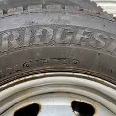 軽トラ用 スタッドレス・ホイール 4本セットの画像